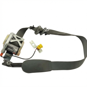 2009-2014 Ford F-150 Tan Seat Belt Assembly with Pretensioner - Front, Left (Driver) (Used OEM)