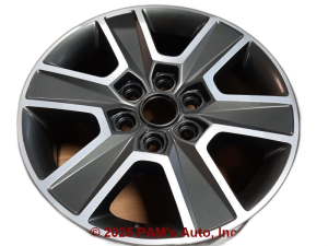 2015-2019 Ford F-150 Black Machined Matte Charcoal Alloy Wheel (Remanufactured OEM)
