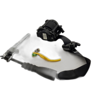 2019-2024 Kia Forte Black Seat Belt Assembly with Pretensioner - Front, Left (Driver) (Used OEM)