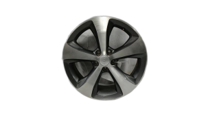 2020-2022 Jeep Cherokee Gray 18x7 5-Spoke Polished Gray Alloy Wheel (Used OEM)