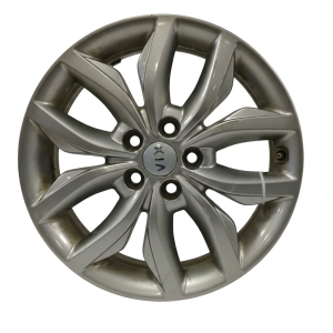2019-2021 Kia Sedona Silver 18-inch 10-Spoke Silver Painted Alloy Wheel (Remanufactured OEM)