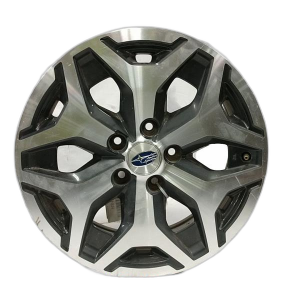 2019-2024 Subaru Forester Black 6 Y-Spoke Machined Charcoal Alloy Wheel (Used OEM)