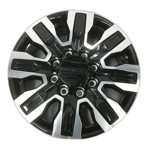 2024-2025 GMC Sierra 2500 HD Black 20x8.5 Black Machined Alloy Wheel with Inserts (Used OEM)
