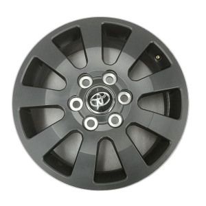 2024-2025 Toyota Land Cruiser Black 18x7.5 Painted Charcoal Alloy Wheel (Used OEM)