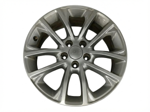 2019 Jeep Cherokee Silver Satin Carbon Alloy Wheel (Remanufactured OEM)