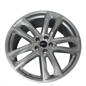 2021-2023 Audi A7 Silver 20x8.5 5 Double-Spoke Silver Painted Alloy Wheel (Remanufactured OEM)