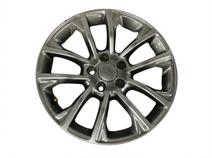 2019-2022 Jeep Cherokee Silver Silver Painted Alloy Wheel (Remanufactured OEM)