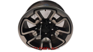 2019-2024 Ram 1500 Classic Black 17x8 Machined Black Alloy Wheel (Remanufactured OEM)