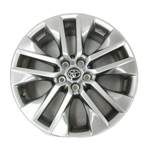 2019-2025 Toyota RAV4 Silver 19-inch 10-Spoke Hypersilver Alloy Wheel (New OEM)