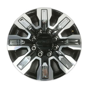2024-2025 GMC Sierra 2500 HD Black 20x8.5 Black Machined Alloy Wheel with Inserts (New OEM)
