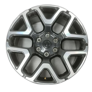 2025-2026 Ram 1500 Black Y-Spoke Machined Charcoal Alloy Wheel (New OEM)