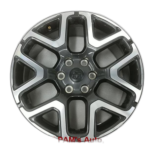 2025-2026 Ram 1500 Black Y-Spoke Machined Charcoal Alloy Wheel (New OEM)