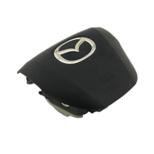 2010-2013 Mazda 3 Black Steering Wheel Air Bag - Left (Driver) (Used OEM)