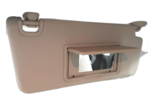 2016-2021 Honda Civic Gray Sun Visor without Illuminated Vanity Mirror - Right (Passenger) (Used OEM)
