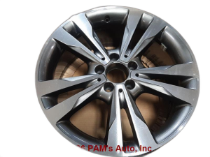 2015-2024 Mercedes-Benz C300 Black 18x8.5 10-Spoke Machined Charcoal Alloy Wheel (Remanufactured OEM)