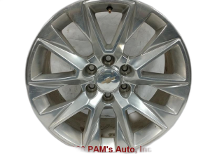 2021-2025 Chevrolet Suburban 20x9 10-Spoke Polished Alloy Wheel (Used OEM)