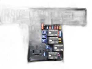 2017-2020 Ford Fusion Underhood Engine Fuse Box Assembly (Used OEM)