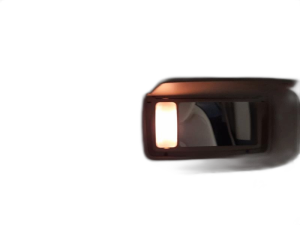 2020-2022 Honda CR-V Tan Sunroof Type Sun Visor with Illuminated Vanity Mirror - Left (Driver) (Used OEM)