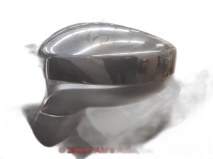 2020-2024 Chrysler Voyager Black Power Heated Door/Side View Mirror - Left (Driver) (Used OEM)