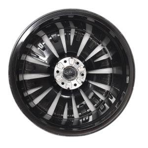 2025 INFINITI QX80 Black 18-Spoke Machined Charcoal Alloy Wheel (New OEM)