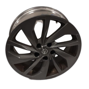 2014-2017 Nissan Rogue Black 18-inch 10-Spoke Dark Gray Alloy Wheel (Used OEM)