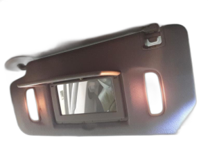 2020-2023 GMC Acadia Gray Illuminated Sun Visor - Left (Driver) (Used OEM)