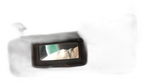 2020-2021 Mercedes-Benz CLS550 Black Sun Visor with Illuminated Vanity Mirror - Left (Driver) (Used OEM)