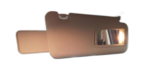 2017-2020 Mazda CX-5 Gray Sun Visor with Illuminated Vanity Mirror - Right (Passenger) (Used OEM)