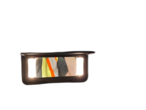 2018-2022 Lincoln Navigator Black Sun Visor with Garage Door Opener - Left (Driver) (Used OEM)