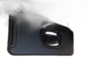 2015-2023 Jeep Renegade Black Sun Visor with Illuminated Vanity Mirror - Right (Passenger) (Used OEM)