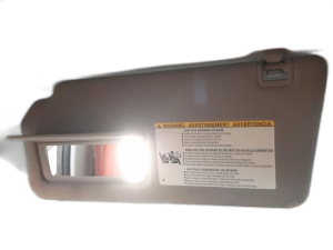 2023-2025 Toyota Sequoia Gray Sun Visor - Left (Driver) (Used OEM)