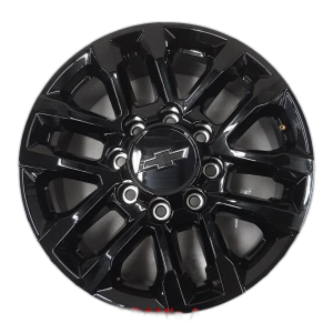 2024-2026 GMC Sierra 2500 HD Black 20x8.5 Gloss Black Alloy Wheel (New OEM)