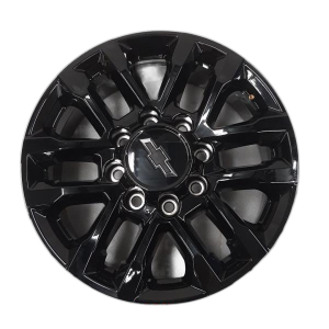2024-2026 GMC Sierra 2500 HD Black 20x8.5 Gloss Black Alloy Wheel (New OEM)