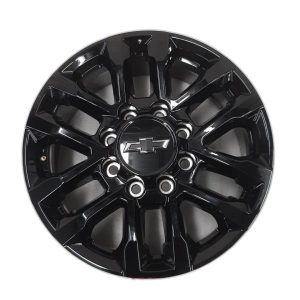 2024-2026 GMC Sierra 2500 HD Black 20x8.5 Gloss Black Alloy Wheel (New OEM)