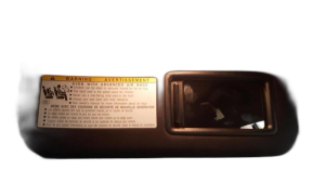 2016-2020 Lexus IS300 Black Sun Visor with Illuminated Vanity Mirror - Right (Passenger) (Used OEM)