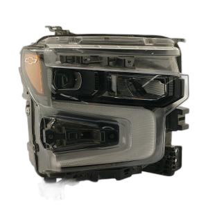 2022-2026 Chevrolet Silverado 1500 Black Bezel Headlight Assembly - Right (Passenger) (New OEM)