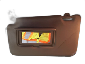2018-2025 Nissan Kicks Gray Sun Visor without Illuminated Vanity Mirror - Left (Driver) (Used OEM)