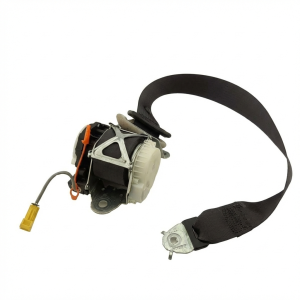 2011-2012 GMC Yukon Tan Seat Belt Assembly with Pretensioner - Front, Right (Passenger) (Used OEM)
