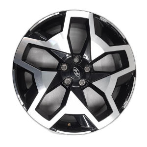 2022-2024 Hyundai Santa Cruz Black 20x7.5 Machined Black Alloy Wheel (New OEM)