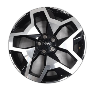 2022-2024 Hyundai Santa Cruz Black 20x7.5 Machined Black Alloy Wheel (New OEM)