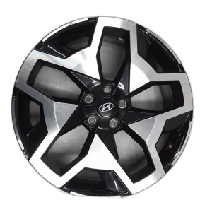 2022-2024 Hyundai Santa Cruz Black 20x7.5 Machined Black Alloy Wheel (Used OEM)