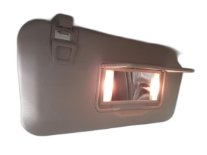 2021-2024 Ford Escape Gray Illuminated Vanity Mirror Sun Visor - Right (Passenger) (Used OEM)