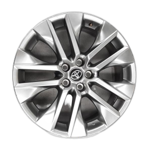 2019-2025 Toyota RAV4 Silver 19-inch 10-Spoke Hypersilver Alloy Wheel (Used OEM)