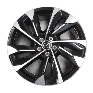 2017-2024 Mazda CX-5 Black 19x7.5 Machined Black Alloy Wheel (New OEM)
