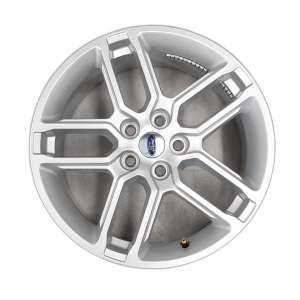 2025 Ford Police Interceptor Utility Silver 18x7.5 Painted Silver Alloy Wheel (New OEM)