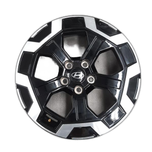 2024-2025 Hyundai Santa Fe Black Machined Black Alloy Wheel (Used OEM)