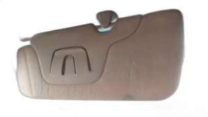 2002 GMC Sierra Gray Sun Visor without Illuminated Vanity Mirror - Left (Driver) (Used OEM)