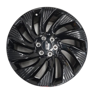 2025-2026 Lincoln Navigator Black 22x9 10-Spoke Gloss Black Alloy Wheel (New OEM)