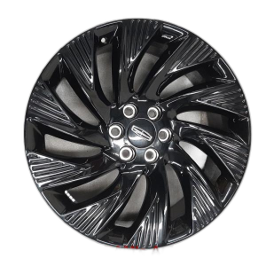 2025-2026 Lincoln Navigator Black 22x9 10-Spoke Gloss Black Alloy Wheel (New OEM)