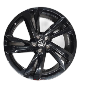 2024-2025 Volkswagen Atlas Black 20x8 5-Spoke Black Alloy Wheel (New OEM)